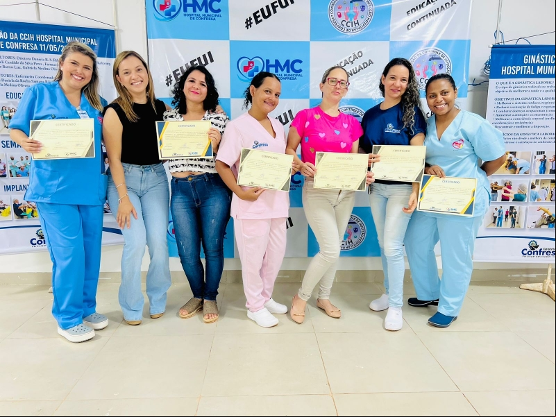 Funcionários do HMC...