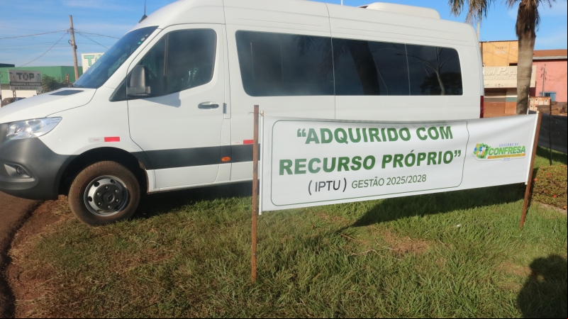 Van é adquirida com recursos próprios do município_foto1